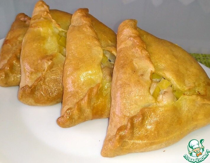 Лчень вкусный, нежный Курник с картошкой)