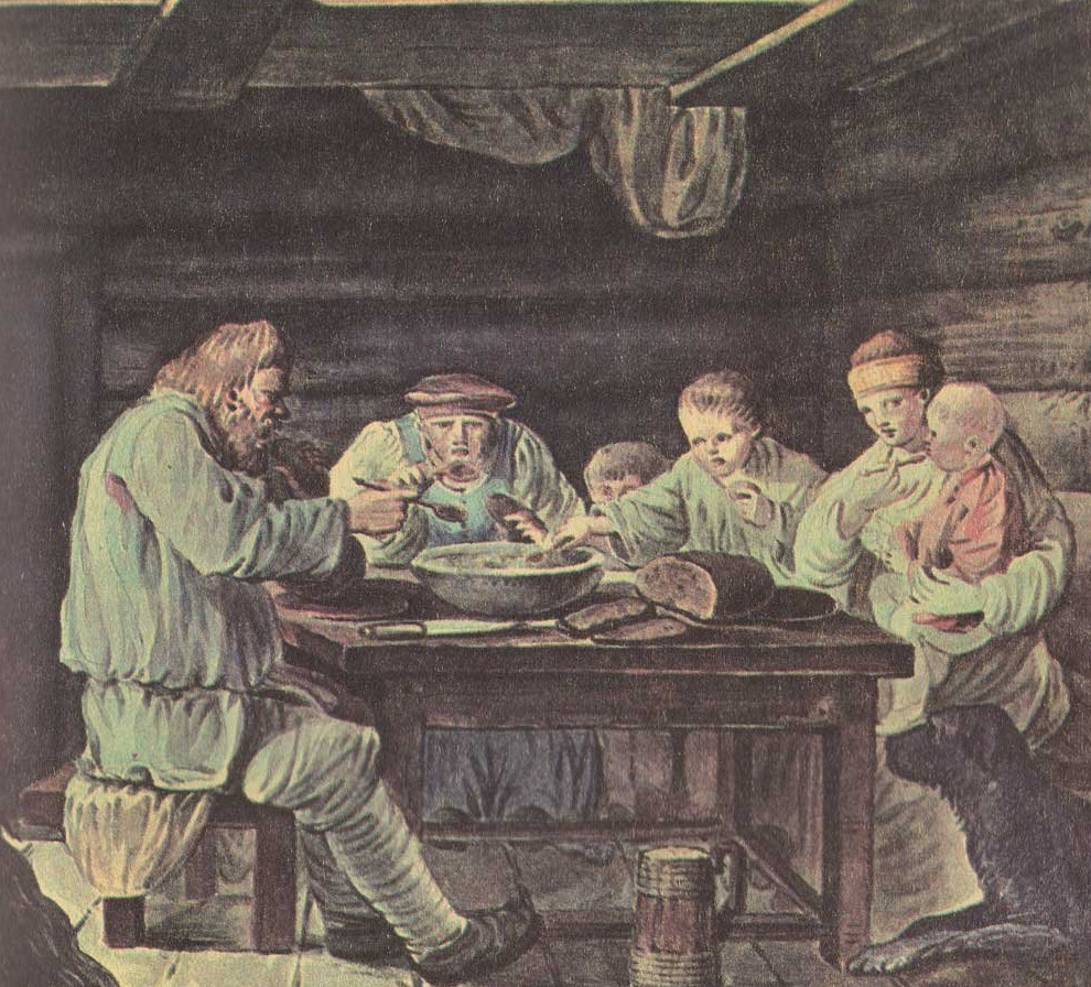 Чем питались крепостные крестьяне?3