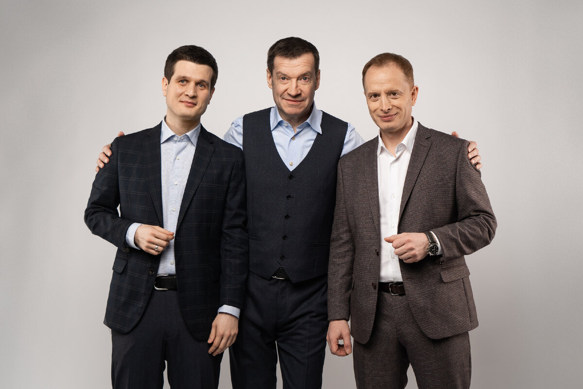 Команда тренеров Business Relations (слева направо): Тимур Рамазанов, Владимир Герасичев, Арсен Рябуха