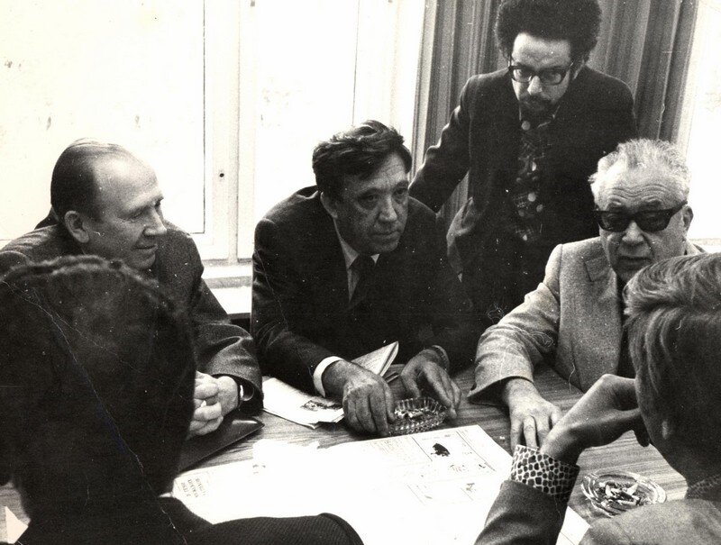 Юрий Никулин в редакции газеты «Московский комсомолец», 1978 год. Источник фото: 1001.ru