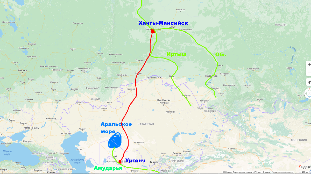 Проект повернуть реки вспять