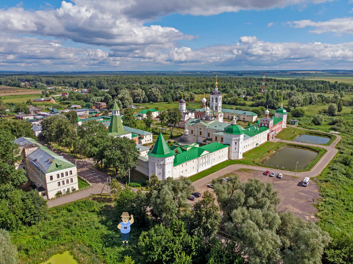 Монастырь, глазами нашего друга "Мавика"