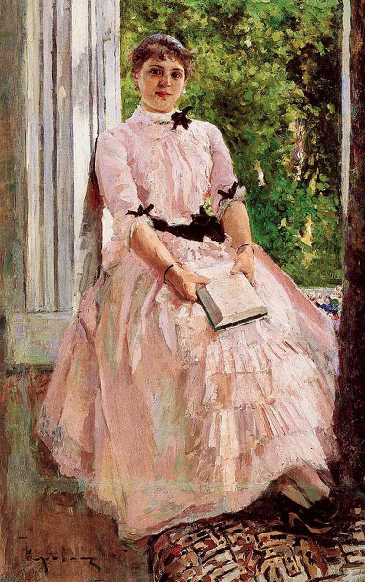 Портрет артистки Т.С. Любатович. 1886. Государственный Русский музей, Санкт-Петербург