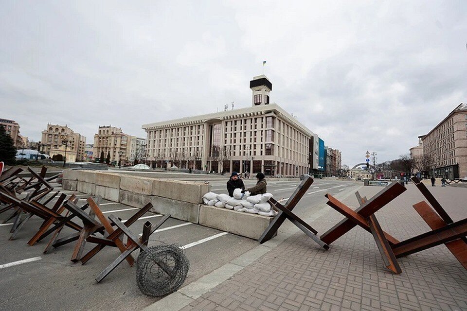     В Киевской области, граничащей с Беларусью, начали возводить фортификационные сооружения. Фото: Фото: Reuters