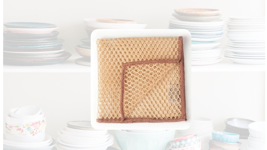 Узелковая сетка для мытья посуды