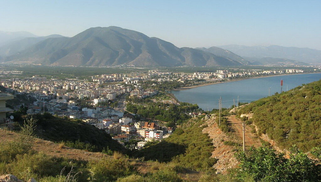 Вид на город Финике