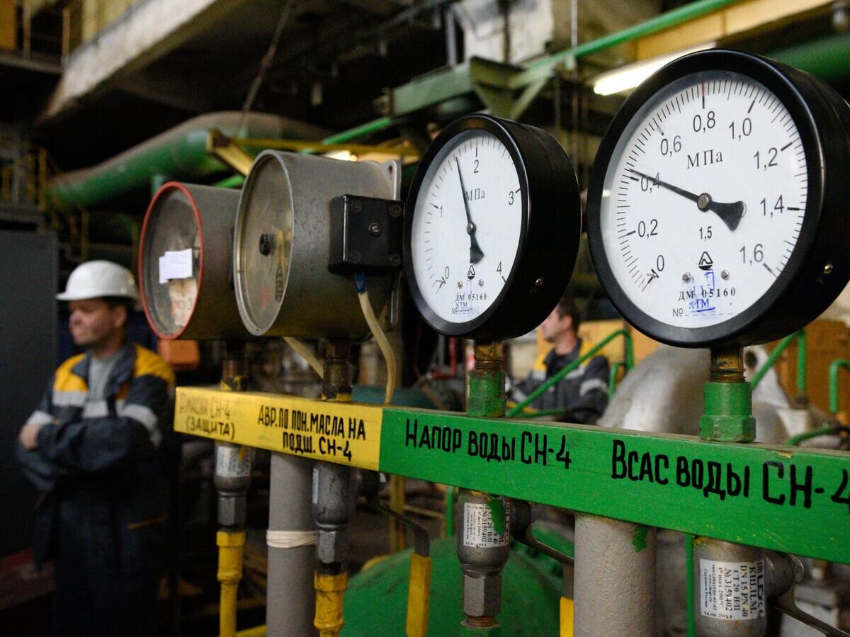 Манометры на теплоэлектроцентрали в Киеве© РИА Новости / Стрингер