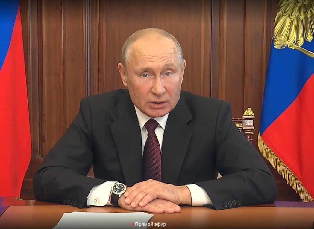 Главное обращения Путина к жителям России:
