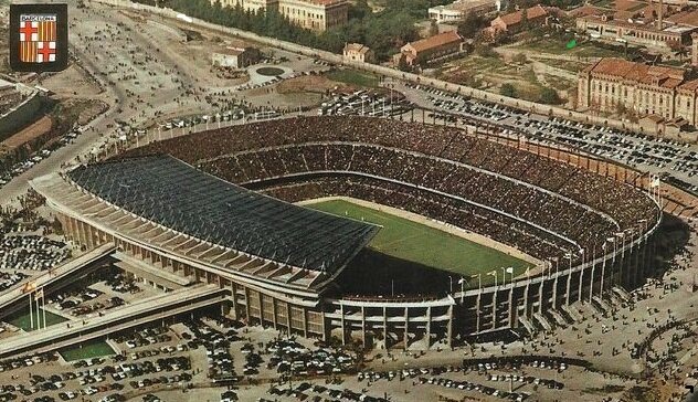 Camp nou - Стадион первого чемпиона. Барселоны.