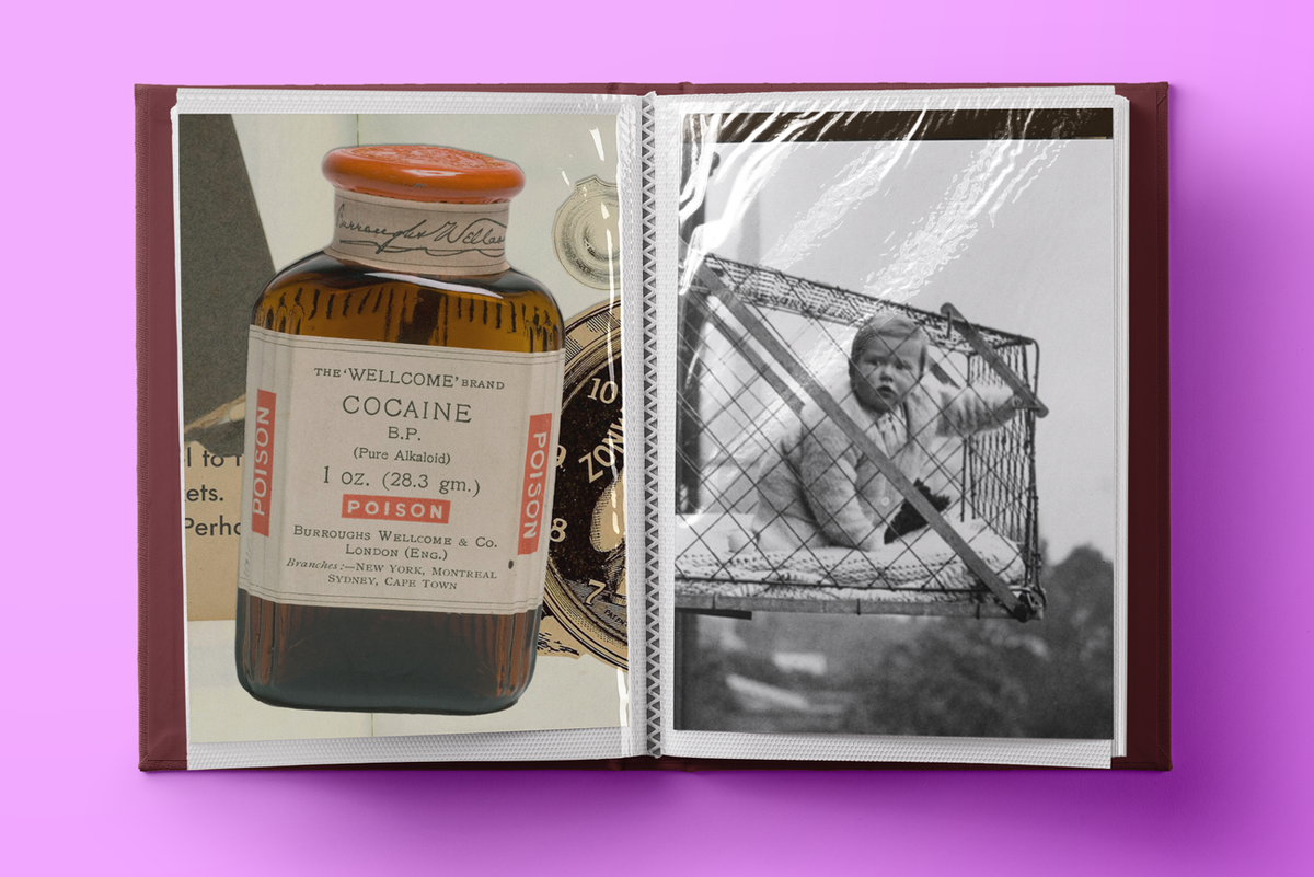 Кокаин как лекарство и дети в клетке, Google картинки