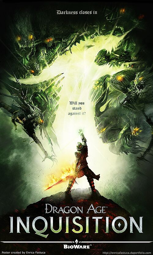 Постер "Dragon Age Inquisition"