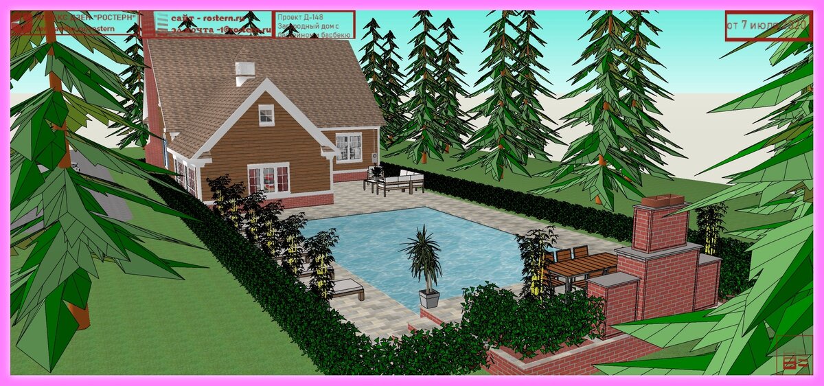 источник фото: https://rostern.ru/catalog/proekt-d-148-dacha-s-bassejnom-i-barbekyu/