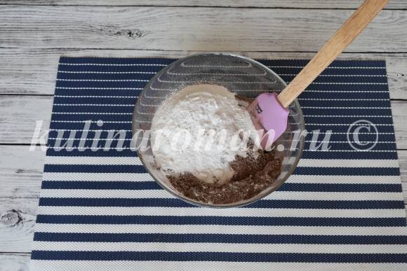 шоколадное печенье рецепт