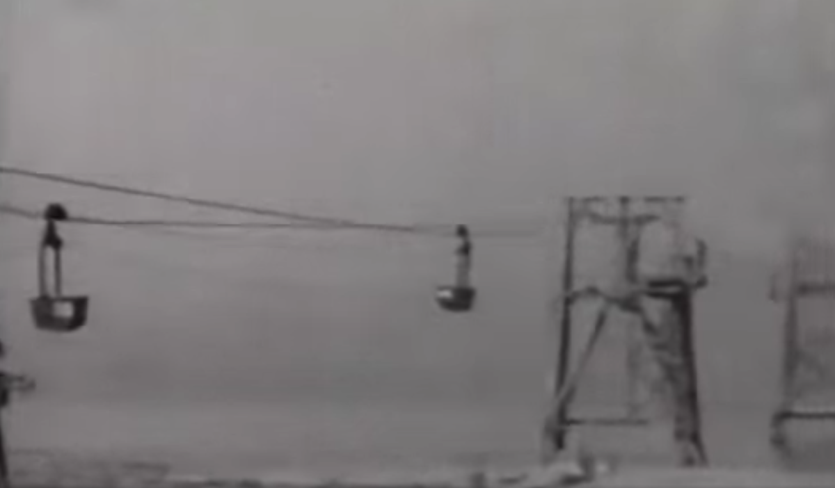 Подвесная дорога в Крым 1943 год