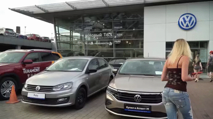 Багажник в новом Поло. Лиса Рулит