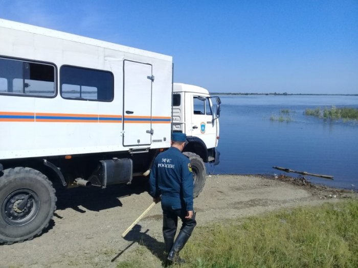 Фото: 27.mchs.gov.ru, интенсивные подъемы уровней воды отмечаются в верхнем течении рек Бурея, Урми на 110-116 см в сутки 
