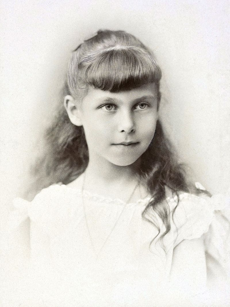 Виктория Мелита в детстве