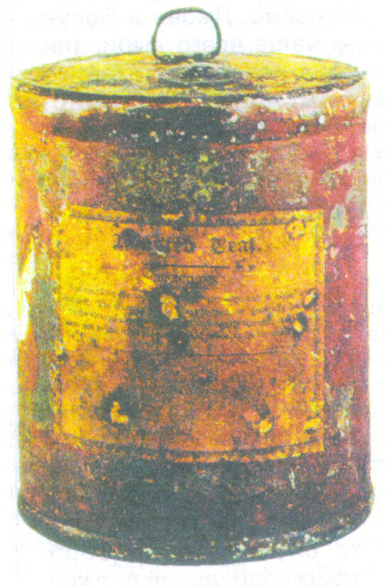 Банка консервов 1824 года. Источник: яндекс-картинки.