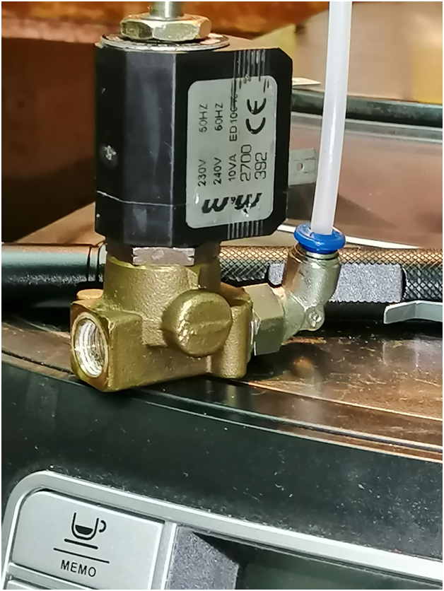 Электромагнитный клапан кофемашины.