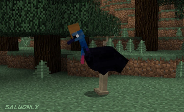 Каких добавить в Minecraft, птиц нужно.