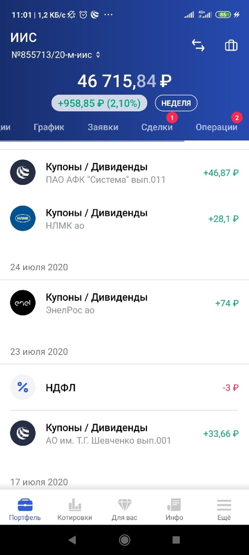 За 3 дня было получено столько же прибыли, сколько за все предыдущие