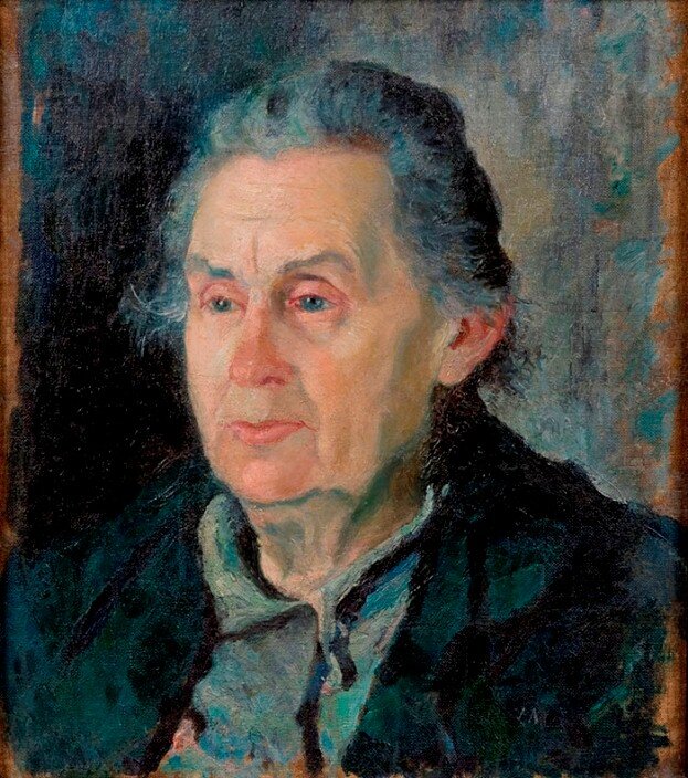 К. Малевич "Портрет матери"