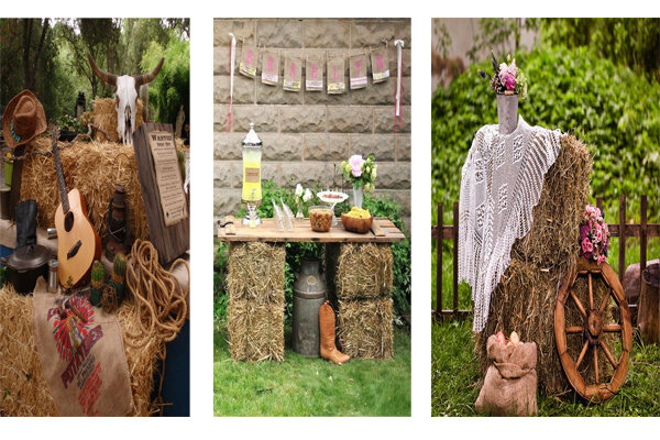 Примеры украшений дачи в ковбойском стиле