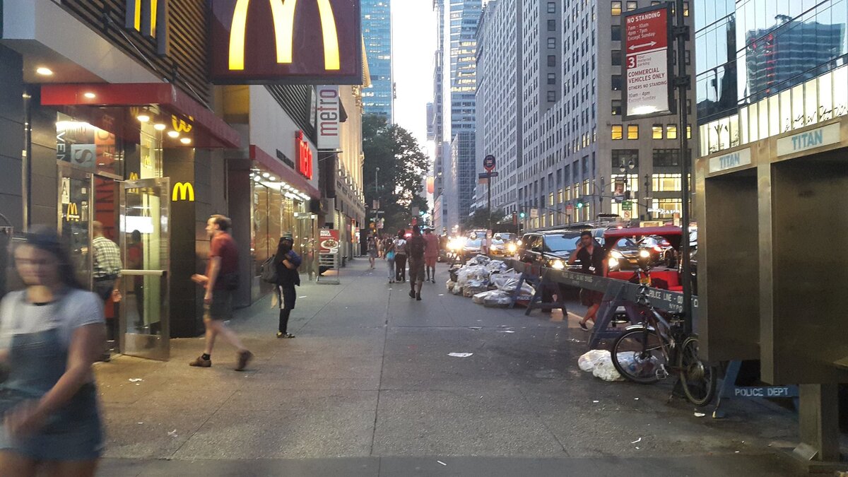 Некоторые районы выглядят вот так.