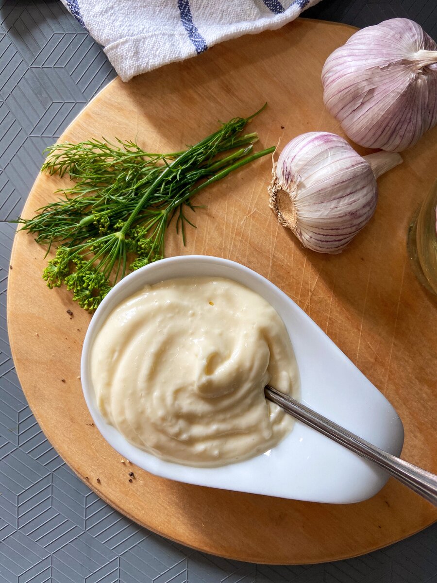 Настоящий чесночный соус