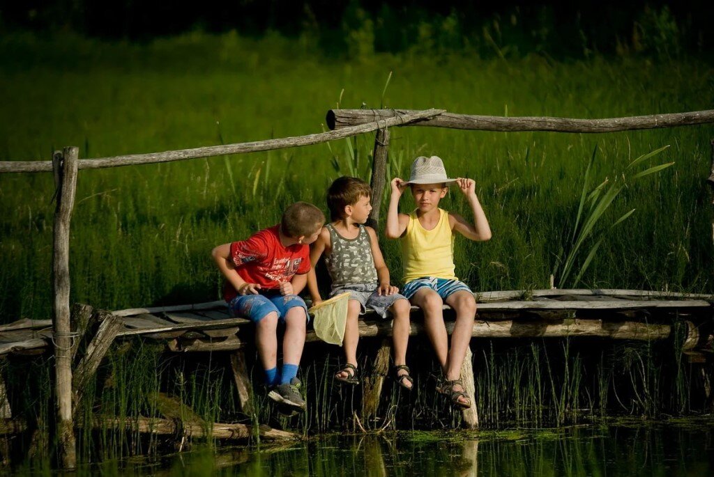Каникулы в деревне.