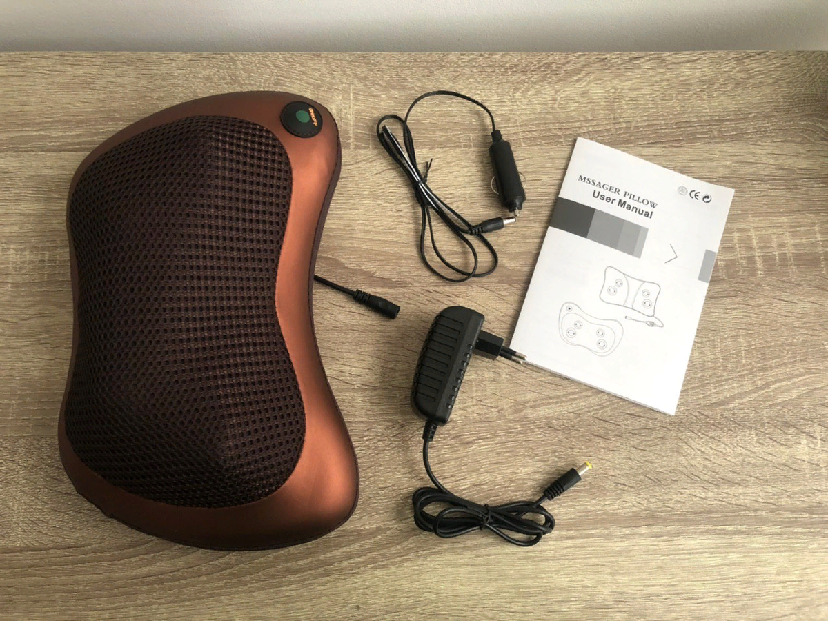 массажная подушка massage pillow qy-8028