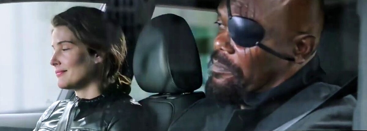 Ник Фьюри и Мария Хилл