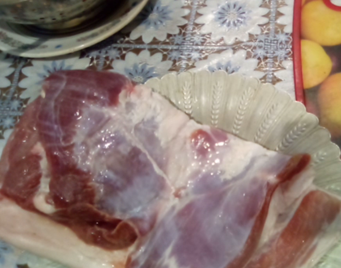 кусок грудинки