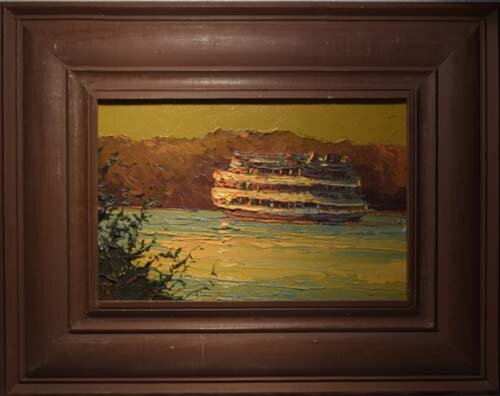 Алексей Головченко. В добрый путь. Холст, масло, 20х30. Из собрания автора