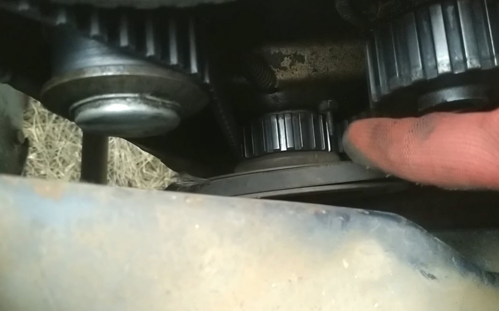 Метка коленвала