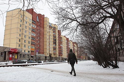 Улица Дудко в Петербурге. Фото: «СПб ведомости».