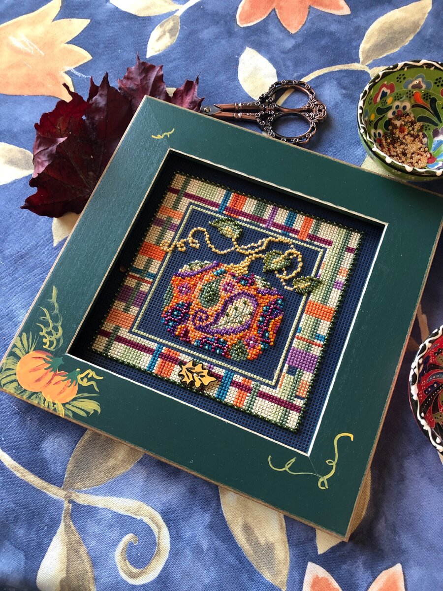 Фото автора. Mill Hill. Тыква Пейсли