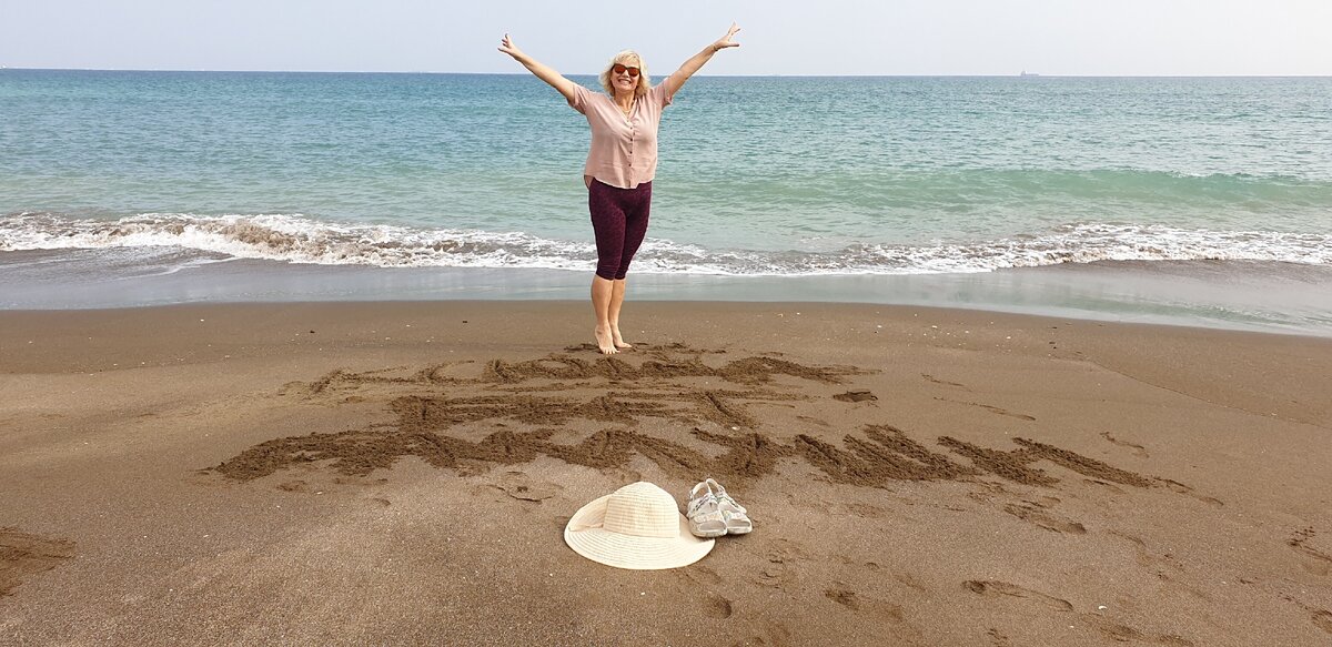 Ксюша бьёт баклуши, Эль-Фуджейра, ОАЭ