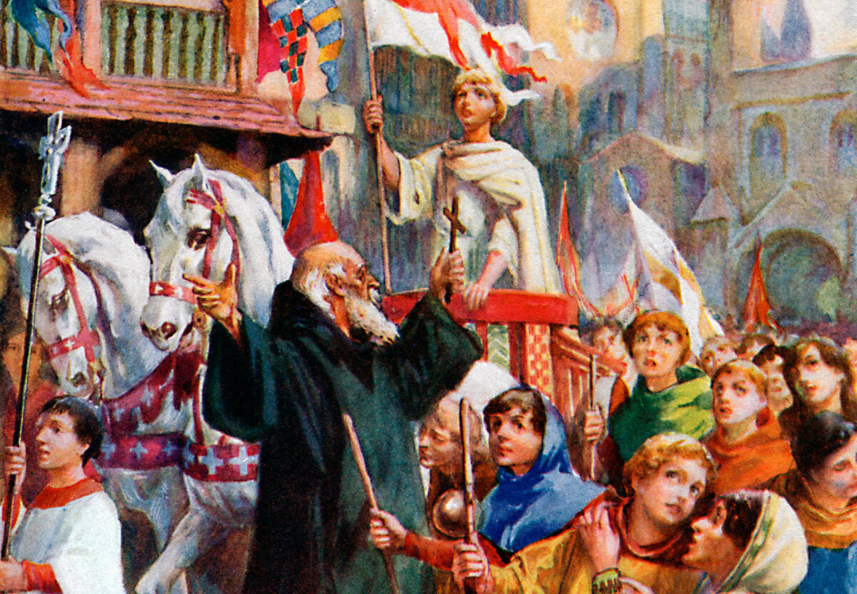 Детский крестовый поход. Источник фото Яндекс. Картинки