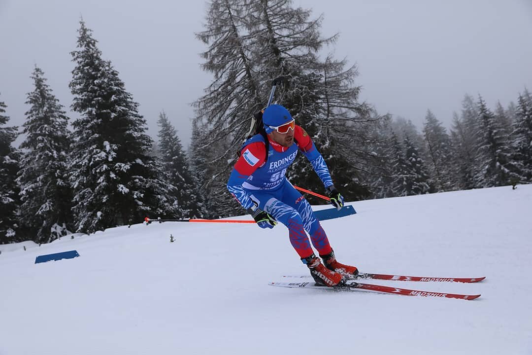 Евгений Гараничев. Источник фото: instagram.com/russianbiathlon/