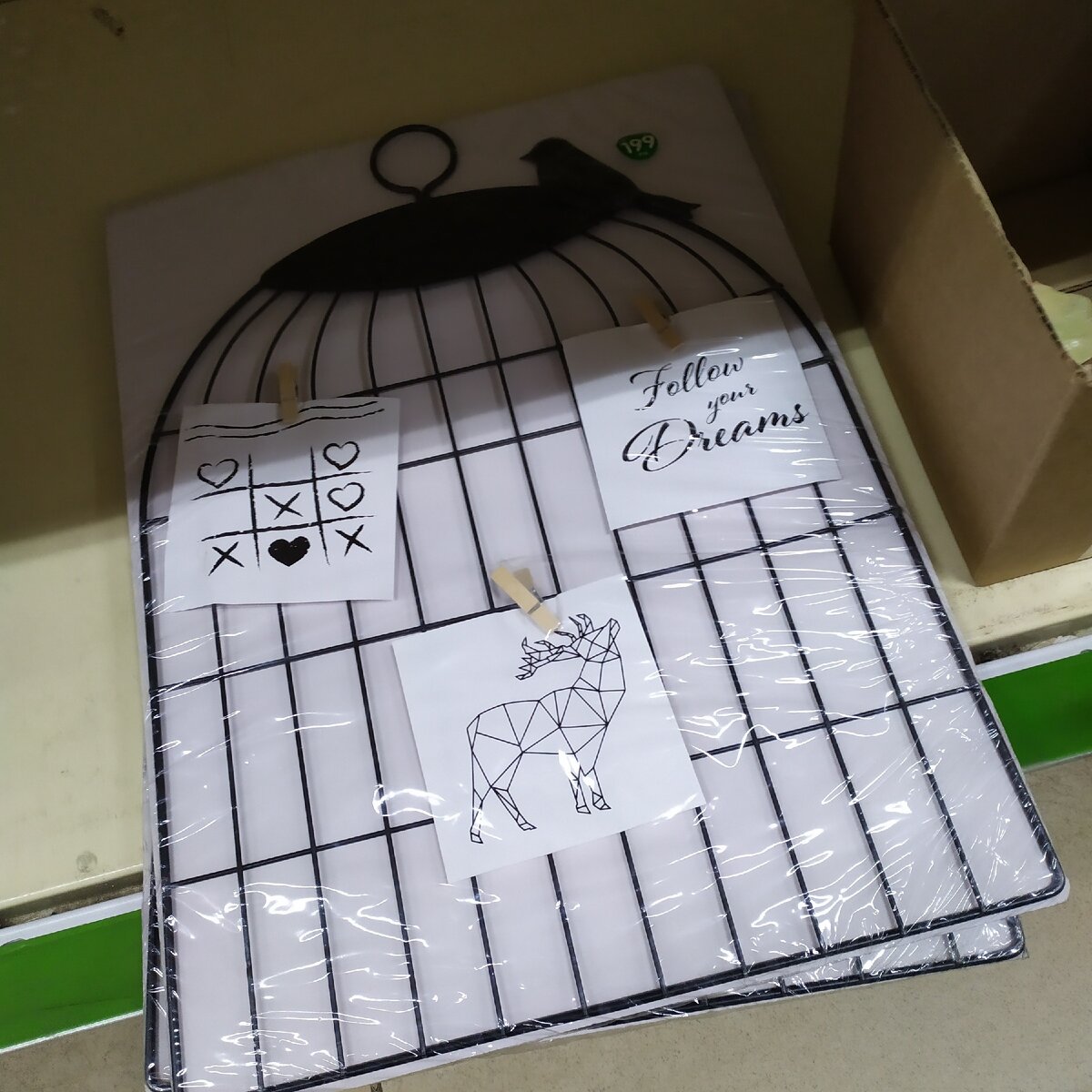 Клетка из давней коллекции "Лофт" - помните такую? 