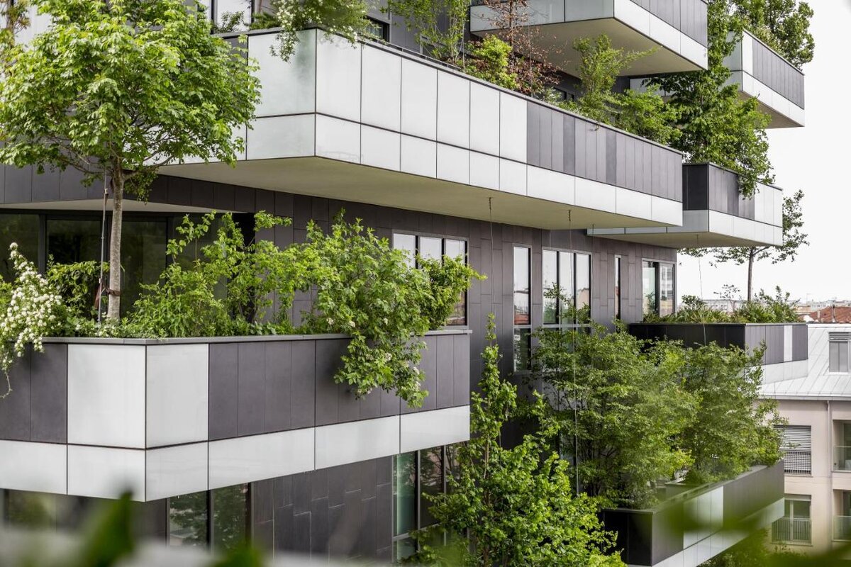 Жилой комплекс Bosco verticale в Милане