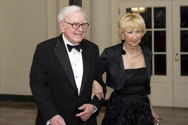 Астрид Менкс, жена Уоррена Баффета. Его состояние оценивается в $84,9 млрд.