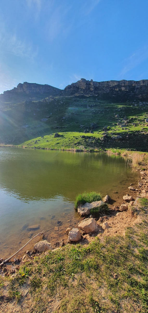 Водоем в ущелье Березовой балки