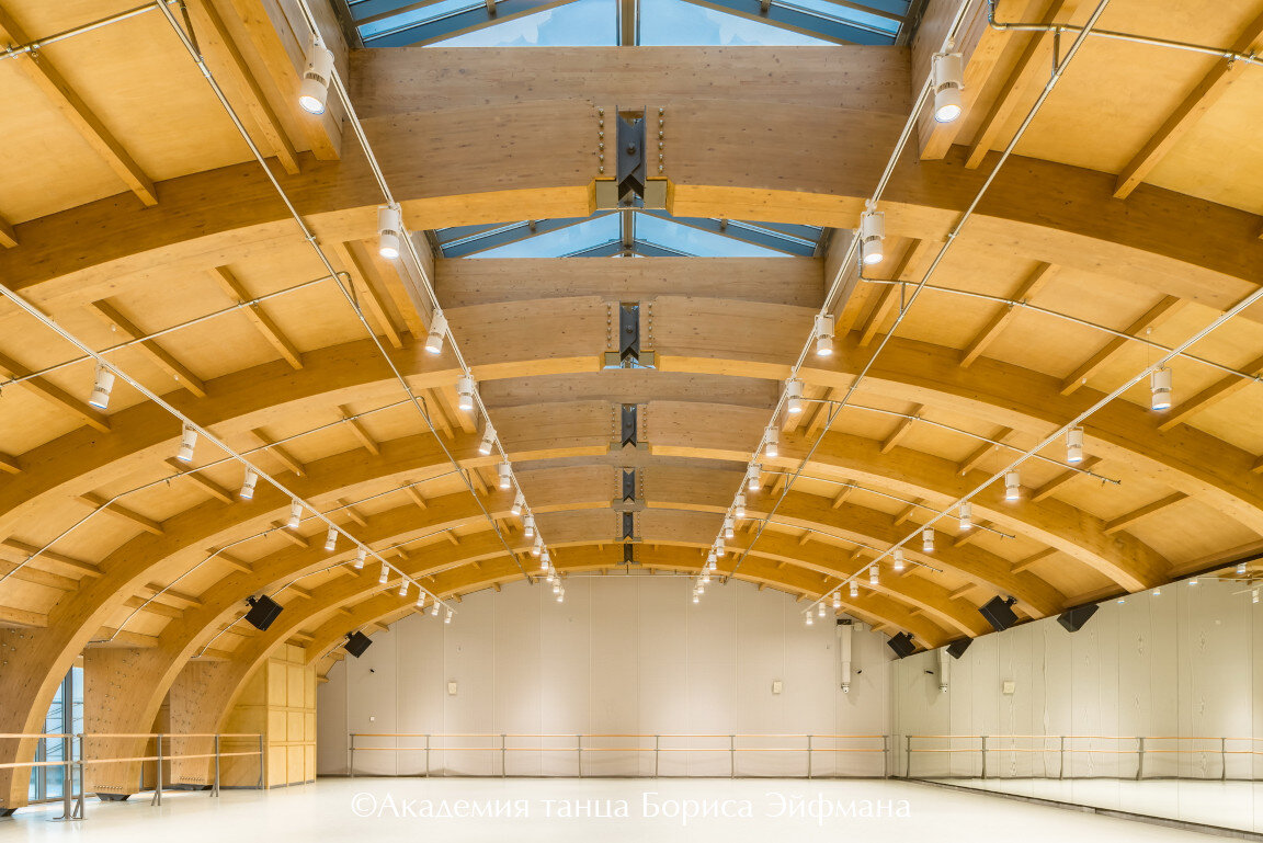 Хореографический зал в Детском театре Бориса Эйфмана