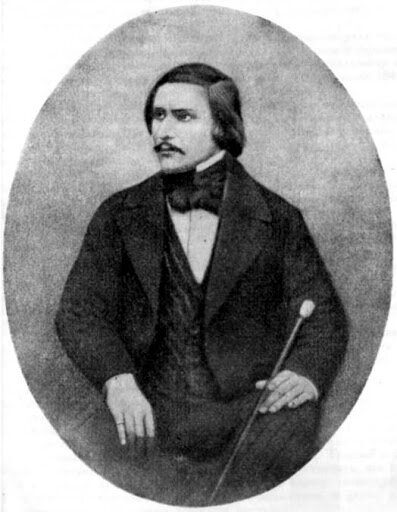 Н.В. Гоголь Фотография 1845 год