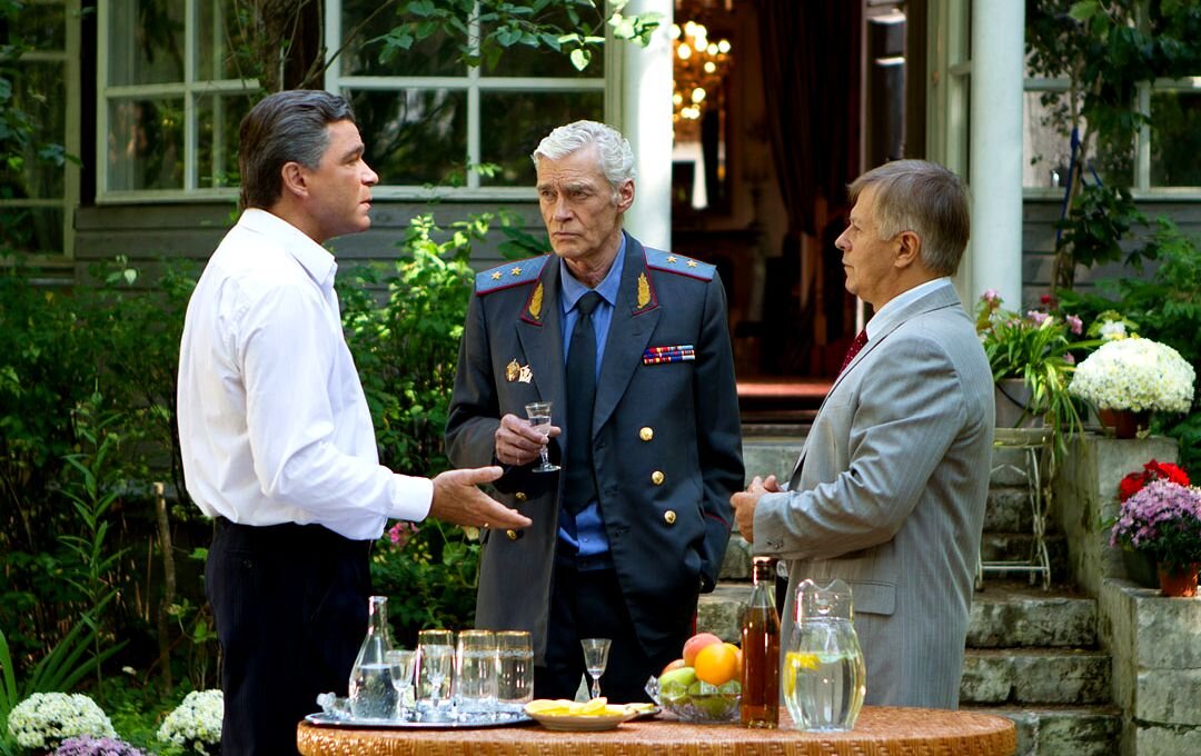 В сериале "Серебряный бор"