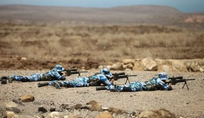 В том же году Китай провёл учения в Африке.https://web.archive.org/web/20170926034001/