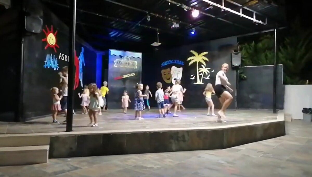 Анимация в отеле Асрин Бич 2020