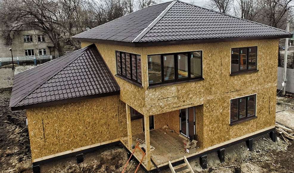 Строительство домов из sip панелей в Новосибирске